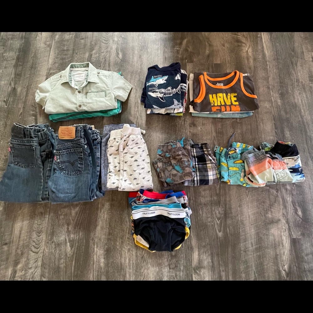 4T Lot of boys clothes 20+ pieces